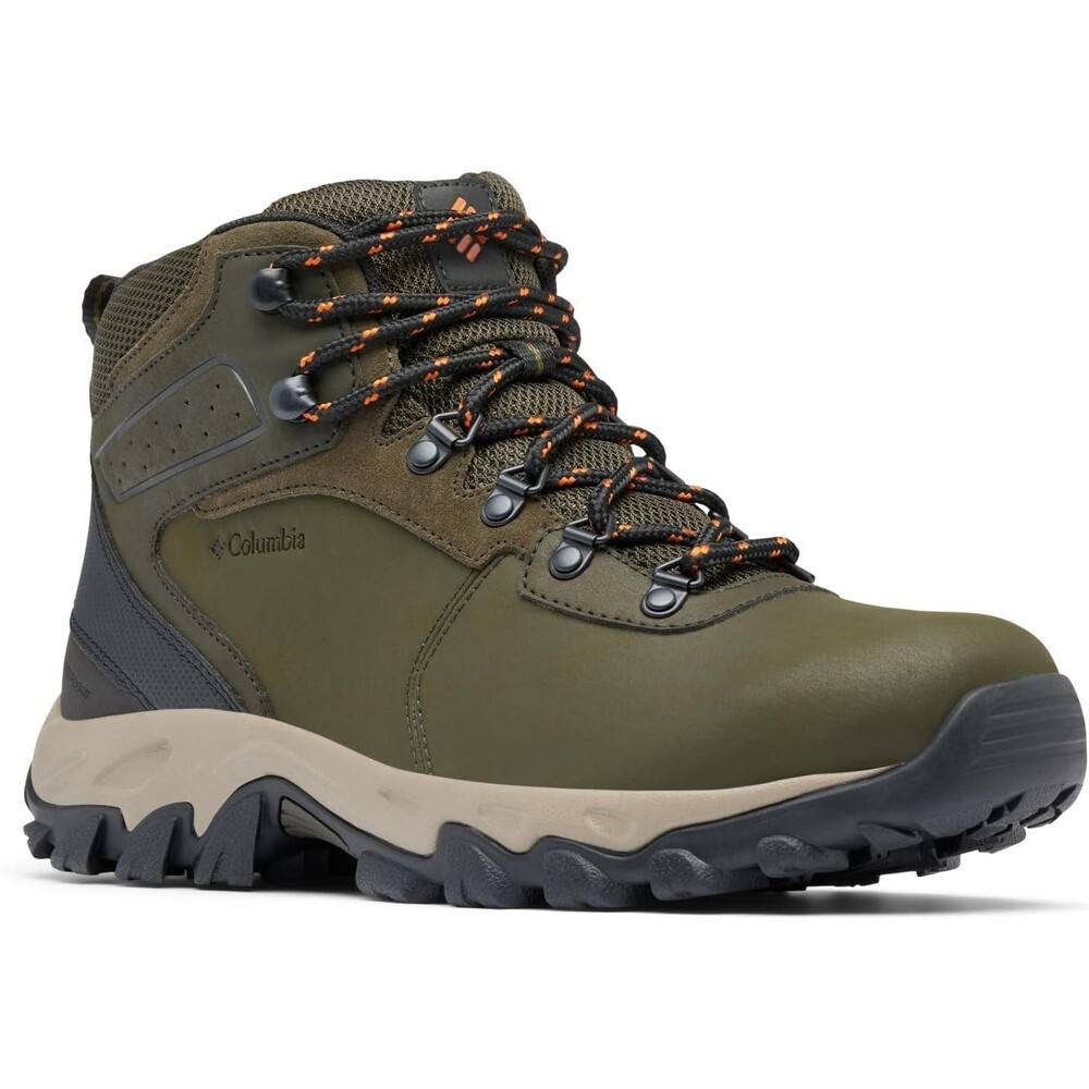 Columbia Men's Newton Ridge II Waterproof Hiking Boot, Olive, 10